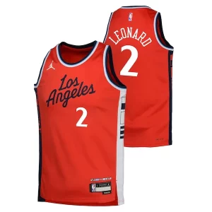 Fantástico Ideal Genial Kawhi Leonard LA Clippers Jordan Brand Youth Swingman Jersey Statement Edition Red  para la gran final