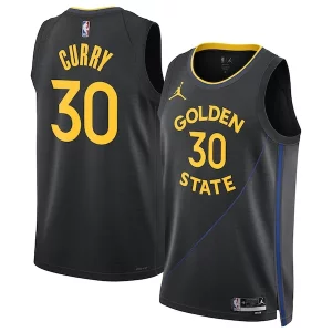 Robusto Chulo Maravilloso Stephen Curry Golden State Warriors Jordan Brand Unisex 2024/25 Swingman Jersey Statement Edition Black  para la gran final