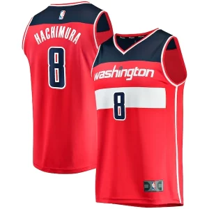 Comodo Encantador Rui Hachimura Washington Wizards Replica Fast Break Jersey Red Icon Edition  para la gran final