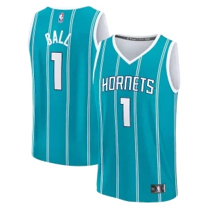 Chulo LaMelo Ball Charlotte Hornets Fast Break Replica Player Jersey Icon Edition Teal  para la gran final