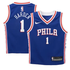 Bonito James Harden Philadelphia 76ers Nike Preschool Swingman Player Jersey Icon Edition Royal  para la gran final