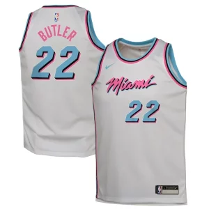 Atractivo Exquisito Jimmy Butler Miami Heat Nike Youth 2024/25 Swingman Player Jersey City Edition White  para la gran final