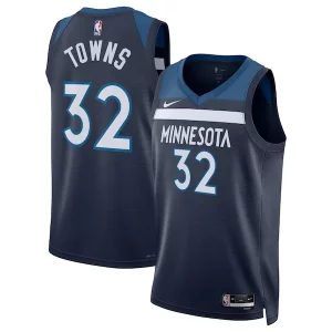 Magnífico Karl Anthony Towns Minnesota Timberwolves Nike Unisex Swingman Jersey Icon Edition Navy  para la gran final