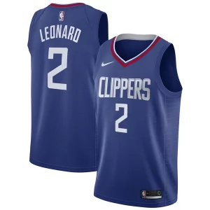 Duradero Kawhi Leonard LA Clippers Nike 2019/20 Swingman Jersey Blue Icon Edition  para la gran final