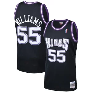 Perfecto Resistente Jason Williams Sacramento Kings 2000/01 Hardwood Classics Swingman Jersey Black  para la gran final
