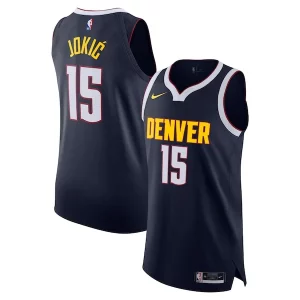 Resistente Robusto Nikola Jokic Denver Nuggets Nike Authentic Jersey Icon Edition Navy  para la gran final