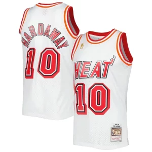 Maravilloso Tim Hardaway Miami Heat Hardwood Classics Swingman Jersey White  para la gran final