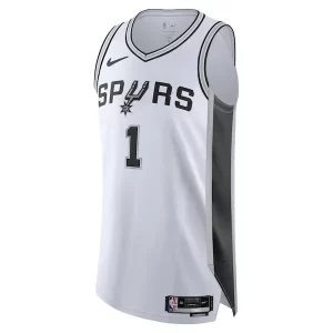 Encantador Versátil Victor Wembanyama San Antonio Spurs Nike Authentic Jersey Association Edition White  para la gran final