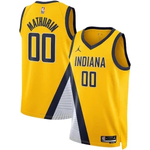 Encantador Versátil Genial Bennedict Mathurin Indiana Pacers Jordan Brand Unisex Swingman Jersey Statement Edition Gold  para la gran final