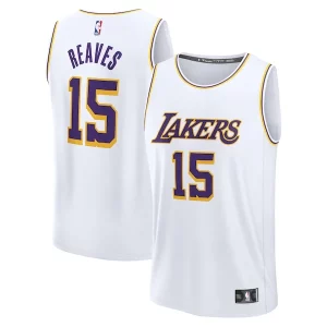 Chulo Bonito Austin Reaves Los Angeles Lakers Youth Fast Break Replica Player Jersey Association Edition White  para la gran final