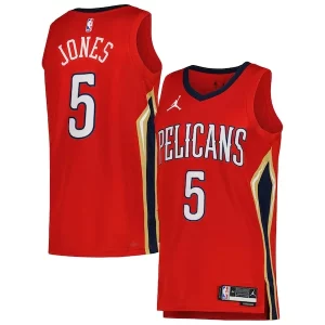 Exquisito Herbert Jones New Orleans Pelicans Jordan Brand Unisex Swingman Jersey Statement Edition Red  para la gran final