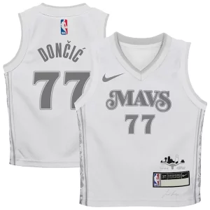 Sofisticado Atractivo Práctico Luka Dončić Dallas Mavericks Nike Preschool 2024/25 Swingman Player Jersey City Edition White  para la gran final