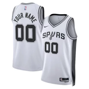 Clásico Versátil Exquisito San Antonio Spurs Nike Unisex Swingman Custom Jersey White Association Edition  para la gran final