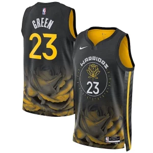 Clásico Genial Moderno Draymond Green Golden State Warriors Nike Unisex 2022/23 Swingman Jersey City Edition Black  para la gran final