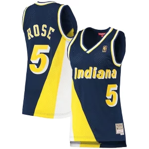 Moderno Ideal Jalen Rose Indiana Pacers Women's 1996/97 Hardwood Classics Swingman Jersey Navy  para la gran final
