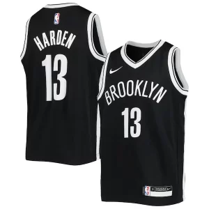 Ideal Sofisticado Moderno James Harden Brooklyn Nets Nike Youth Swingman Jersey Icon Edition Black  para la gran final