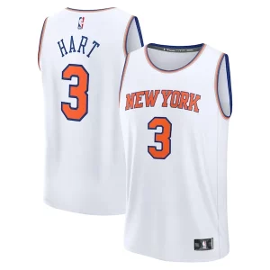Comodo Genial Sofisticado Josh Hart New York Knicks Fast Break Replica Player Jersey Association Edition White  para la gran final