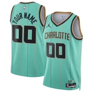 Atractivo Maravilloso Lujoso Charlotte Hornets Jordan Brand Unisex 2024/25 Custom Swingman Jersey City Edition Mint  para la gran final