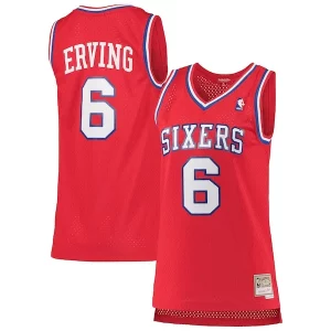 Fácil de llevar Atractivo Julius Erving Philadelphia 76ers Women's 1982/83 Hardwood Classics Swingman Jersey Red  para la gran final