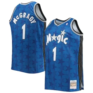 Robusto Ideal Clásico Tracy McGrady Orlando Magic Big & Tall 2000/01 Hardwood Classics Swingman Jersey Blue/Black  para la gran final