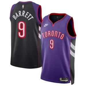 Práctico Único RJ Barrett Toronto Raptors Nike Unisex 2024/25 Swingman Jersey Purple Classic Edition  para la gran final