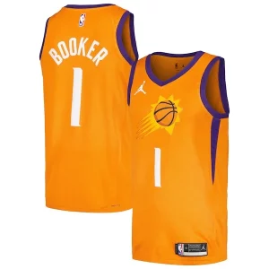 Fácil de llevar Robusto Ideal Devin Booker Phoenix Suns Jordan Brand Swingman Player Jersey Statement Edition Orange  para la gran final