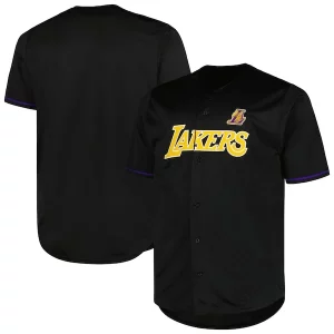Maravilloso Lujoso Los Angeles Lakers Profile Big & Tall Pop Jersey Black  para la gran final