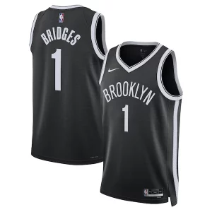 Delicioso Elegante Clásico Mikal Bridges Brooklyn Nets Nike Unisex Swingman Jersey Icon Edition Black  para la gran final