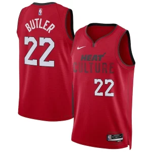 Resistente Estupendo Genial Jimmy Butler Miami Heat Nike Unisex 2024/25 Swingman Player Jersey City Edition Red  para la gran final