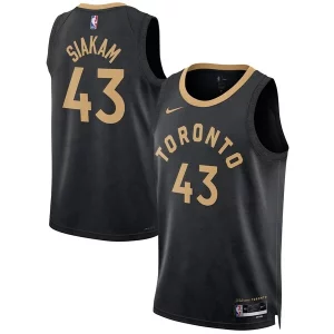 Maravilloso Pascal Siakam Toronto Raptors Nike Unisex 2022/23 Swingman Jersey City Edition Black  para la gran final