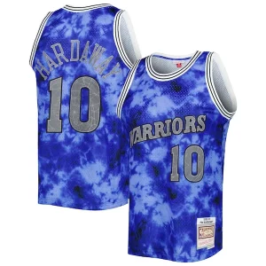 Chulo Tim Hardaway Golden State Warriors 1990/91 Galaxy Swingman Jersey Blue  para la gran final