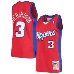 Duradero Magnífico Quentin Richardson LA Clippers 2000/01 Hardwood Classics Swingman Jersey Red  para la gran final