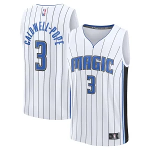 Perfecto Kentavious Caldwell Pope Orlando Magic Fast Break Replica Player Jersey Association Edition White  para la gran final