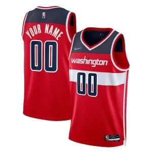 Maravilloso Sofisticado Washington Wizards Nike 2021/22 Diamond Swingman Custom Jersey Icon Edition Red  para la gran final