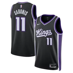 Atractivo Maravilloso Domantas Sabonis Sacramento Kings Nike Unisex Swingman Player Jersey Icon Edition Black  para la gran final