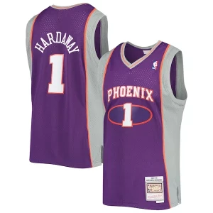 Versátil Cool Ideal Penny Hardaway Phoenix Suns 2001/02 Hardwood Classics Swingman Jersey Purple/White  para la gran final