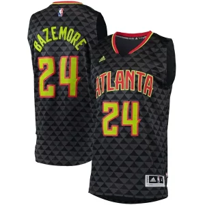 Duradero Kent Bazemore Atlanta Hawks adidas Swingman Jersey Charcoal  para la gran final