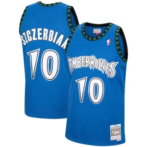 Práctico Wally Szczerbiak Minnesota Timberwolves 2001/02 Hardwood Classics Swingman Jersey Blue  para la gran final