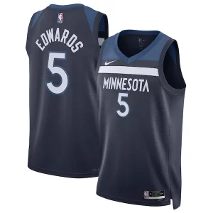 Ideal Encantador Anthony Edwards Minnesota Timberwolves Nike Unisex Swingman Jersey Icon Edition Navy  para la gran final