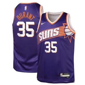 Sofisticado Cool Kevin Durant Phoenix Suns Nike Youth Swingman Jersey Purple Icon  para la gran final