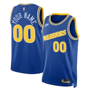 Robusto Golden State Warriors Nike Unisex 2022/23 Custom Swingman Jersey Classic Edition Blue  para la gran final