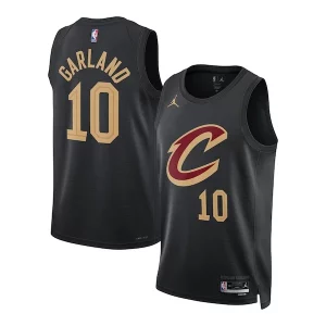 Moderno Atractivo Chulo Darius Garland Cleveland Cavaliers Jordan Brand Unisex Swingman Jersey Statement Edition Black  para la gran final