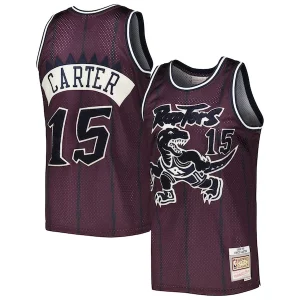 Maravilloso Ideal Comodo Vince Carter Toronto Raptors Hardwood Classics Off Court Swingman Jersey Purple  para la gran final