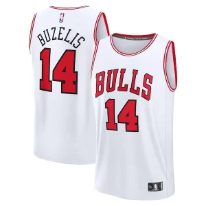 Lujoso Maravilloso Delicioso Matas Buzelis Chicago Bulls Fast Break Replica Player Jersey Association Edition White  para la gran final