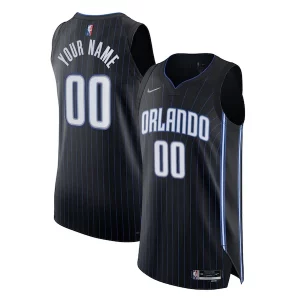 Cool Orlando Magic Nike 2021/22 Diamond Authentic Custom Jersey Icon Edition Black  para la gran final