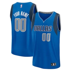 Cool Dallas Mavericks Youth Custom Fast Break Jersey Blue Icon Edition  para la gran final