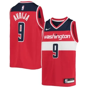 Hermoso Resistente Deni Avdija Washington Wizards Nike Youth Swingman Jersey Icon Edition Red  para la gran final