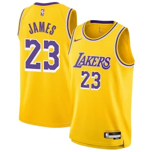 Encantador Duradero LeBron James Los Angeles Lakers Nike Youth Swingman Jersey Icon Edition Gold  para la gran final