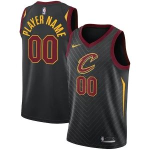Encantador Comodo Atractivo Cleveland Cavaliers Nike Swingman Custom Jersey Black Statement Edition  para la gran final