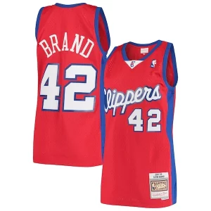 Lujoso Elton Brand LA Clippers Hardwood Classics Swingman Jersey Red  para la gran final